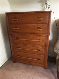 Chest on chest dresser, matching desk available also