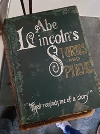Abe Lincoln's stories and speeches…"That reminds me of a story" 