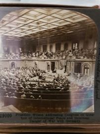 President Wilson addresses congress