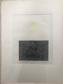 SIGNED MIXED MEDIA BY LISTED ARTIST ,WARWICK VLADIMIR ZAKRZEWSKI