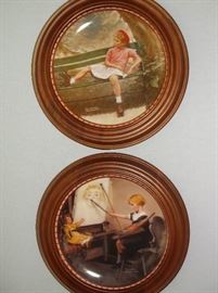 Norman Rockwell plates