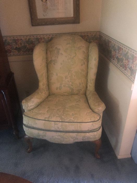 Vanguard wing back chair