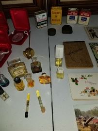 Assorted older perfumes