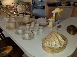Lenox set for one in the center of this photo for $45 dollars