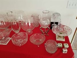 An assortment of future wedding gifts!