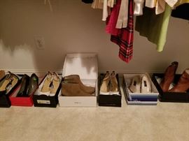 Beautiful shoes and low rise boots