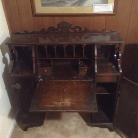 Antique Captain's Desk