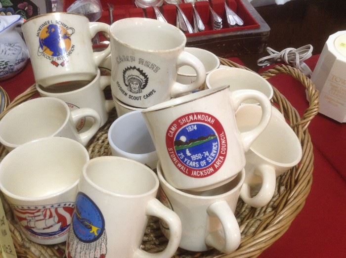 Boy Scouts of America Vintage mugs