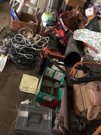 garage filled