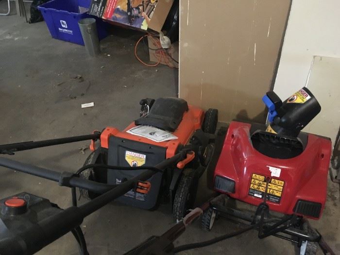 lawn mower snowblower