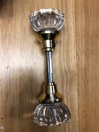 Antique  crystal door knob