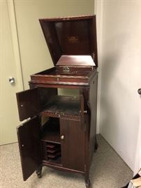 Vintage Victrola cabinet