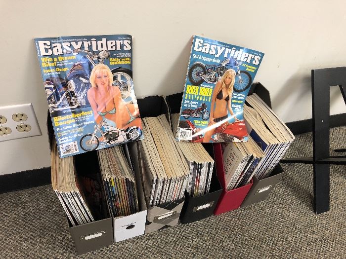 Vintage EASY RIDERS magazines