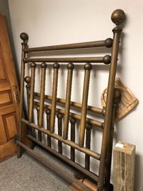 Brass KING size headboard/footboard