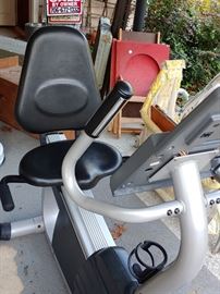 Nice bike exerciser electronic