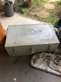 Check out this awesome World War II military trunk