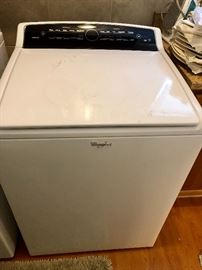 Whirlpool washer less than one year old