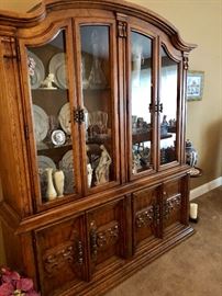 Drexel vintage china cabinet circa 1964