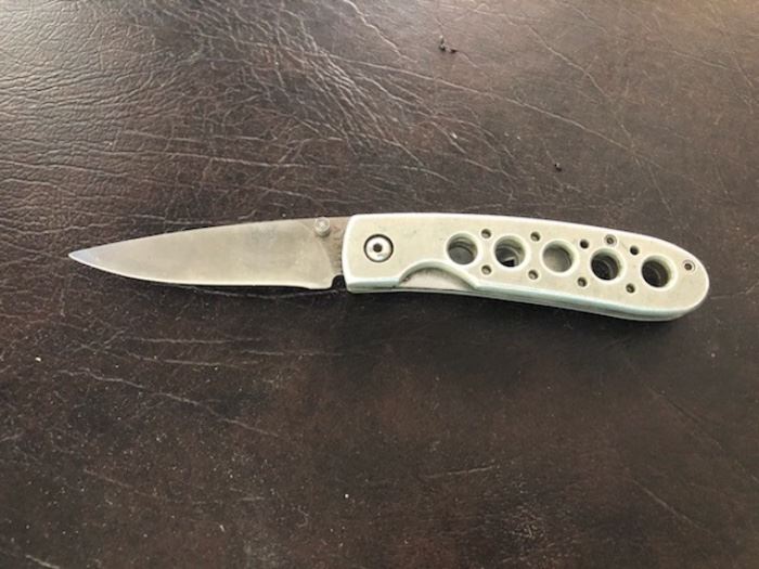 Vintage Benchmade Crawford Design Leopard Knif ATS 34 USA
