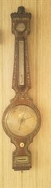 Antique English barometer 