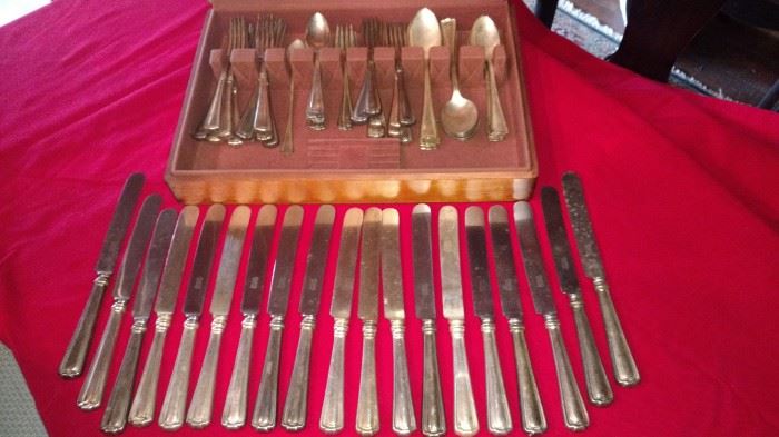 Cromwell silver plated flatware