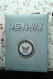Navy History book.