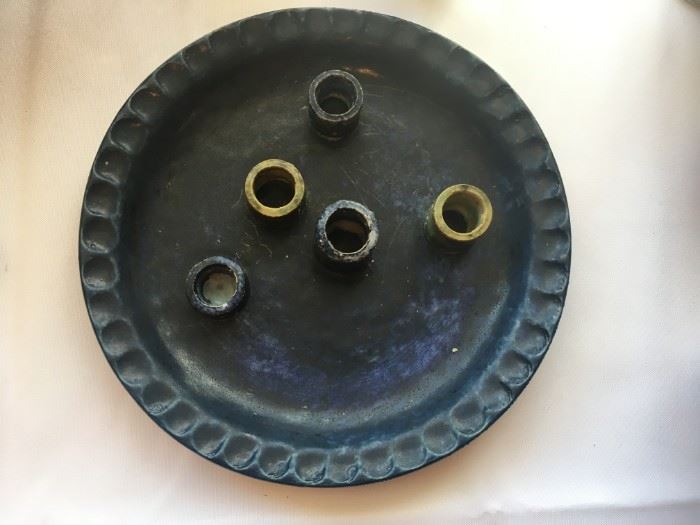 Early candle plate 