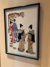 Crewel Japanese art