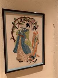 Crewel Japanese art