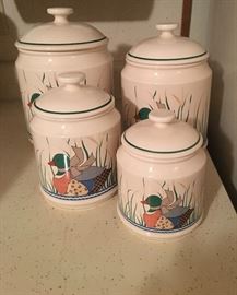 SOME GREAT CANISTERS FOR YOUR QUACKERS!