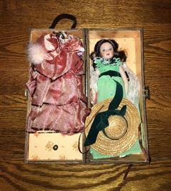 GONE WITH THE WIND DOLL IN WARDROBE BOX
