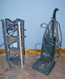 Heavy Duty Metal Shelf and Commercial Vacuum Clean ...