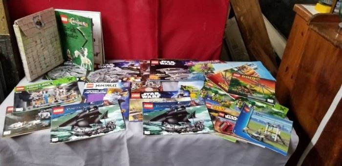 Large Lot of Lego Books