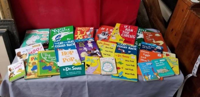 Lot of Dr. Seuss Childrens Books