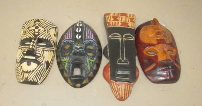 Small African Mask Collection