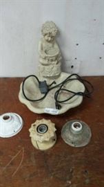 Cherub Water Fountain Lot