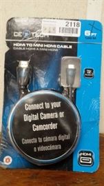 HDMI to Mini HDMI Cable. 6ft