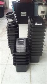 Lots of Plastic Salad Bar Trays