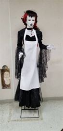 Scary Mannequin Waitress