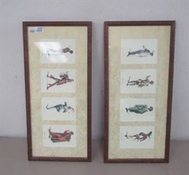 Two Frames of Pictures by Brookside Art Gallery