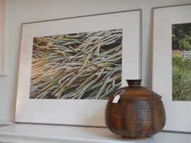 FRAMED PHOTOGRAPHS BY LOCAL ARTIST AND STUDIO POTTERY