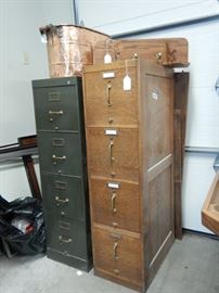 ASSSORTED FILE CABINETS