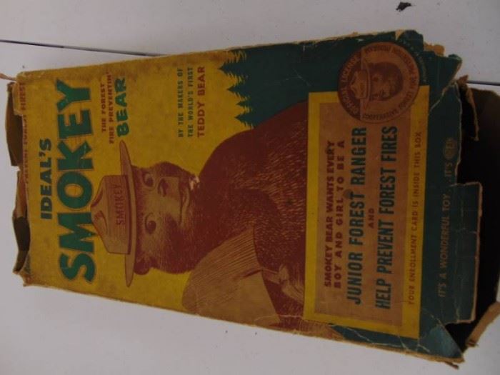 Smokey the Bear Stuffed DollNo Hat, In Original B ...