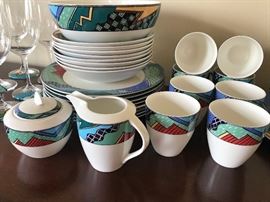 Dish set by Christopher Stuart; HK100 Rave 