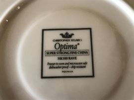 Dish set by Christopher Stuart; HK100 Rave 