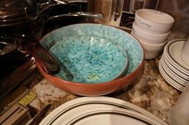 Stangl Stardust Ovenproof Bowl