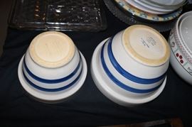 RRP Mixing Bowl Blue Stripes