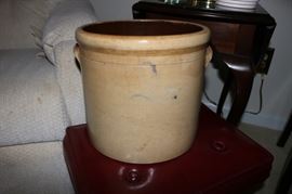 Salt Glaze Crock 
