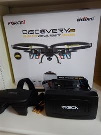 DISCOVERY WIFI  U818A FPV VIRTUAL REALITY UPGRADE FORCE 1 DRONE