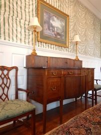 GORGEOUS SIDEBOARD WITH TAMBOOR DOORS